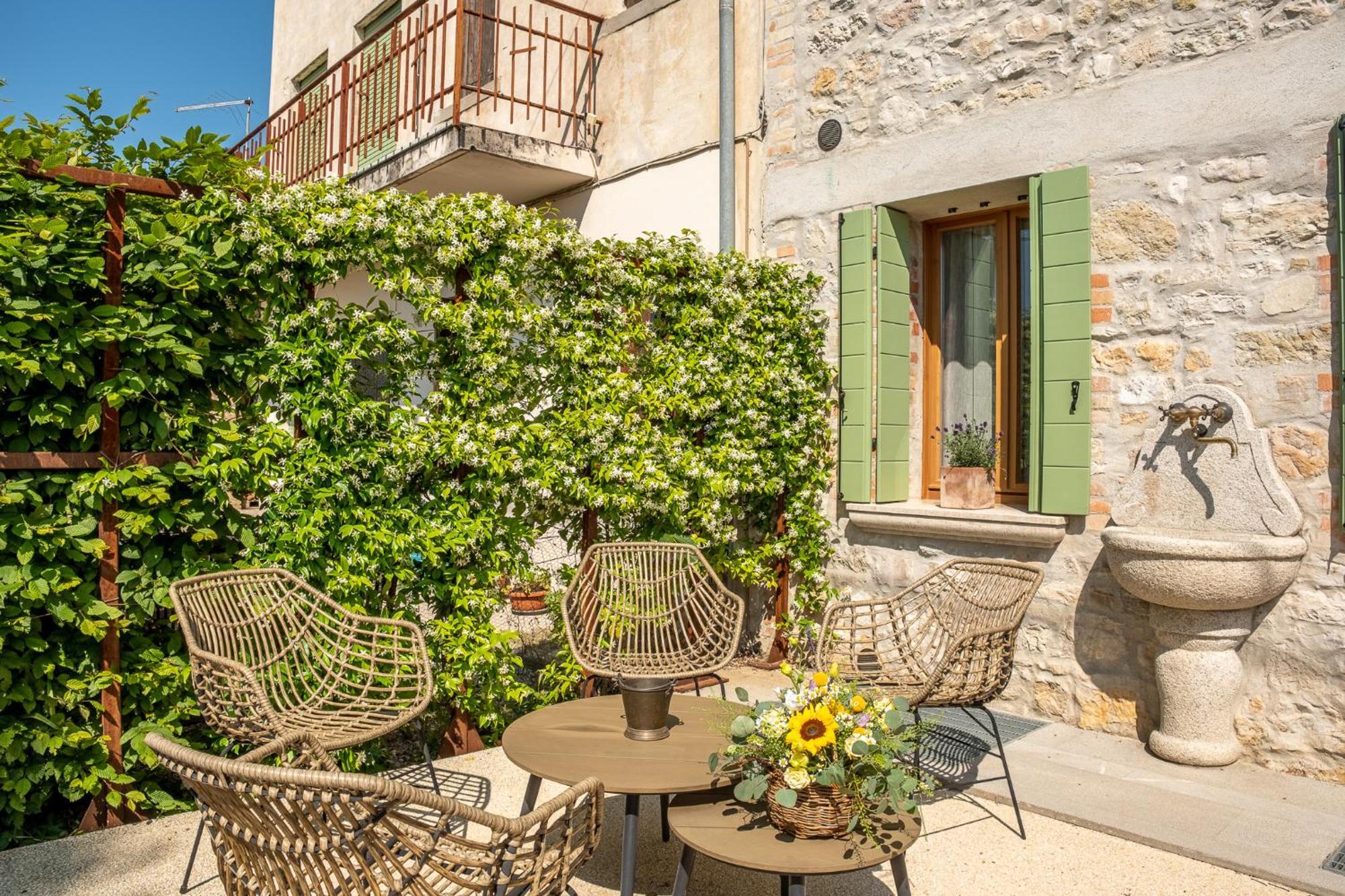 Ferienwohnung Antica Rinaldo Valdobbiadene Exterior foto